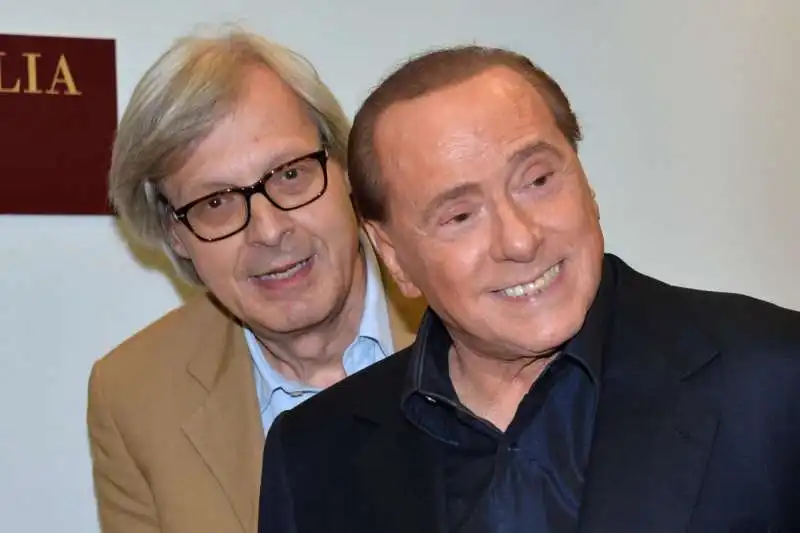 vittorio sgarbi e silvio berlusconi 6