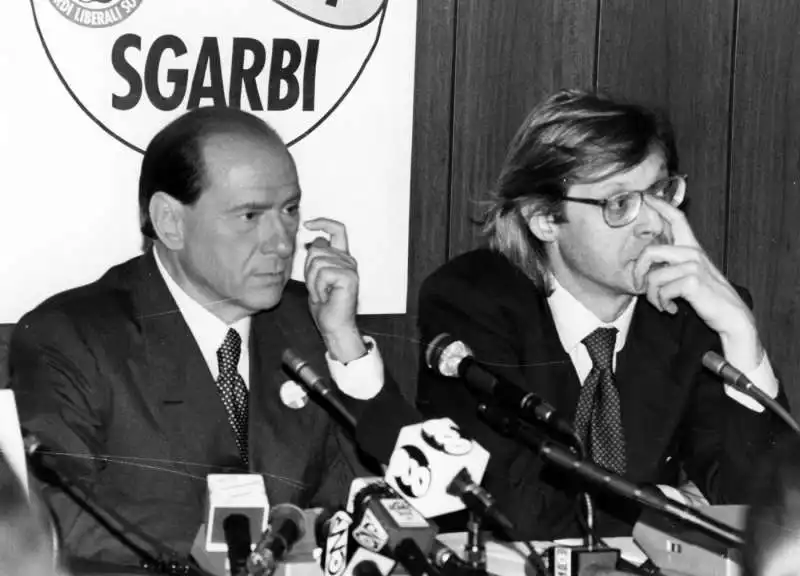 vittorio sgarbi e silvio berlusconi 9