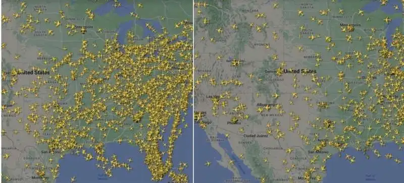aerei a terra negli stati uniti 11 gennaio 2023