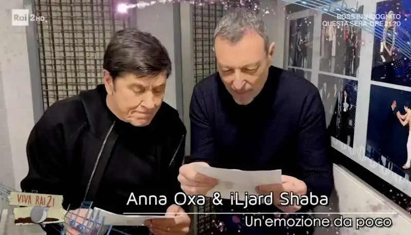 amadeus e morandi annunciano i duetti di sanremo 2023   4