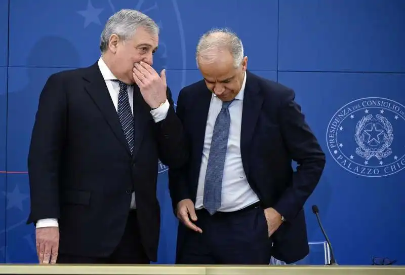 antonio tajani   matteo piantedosi  