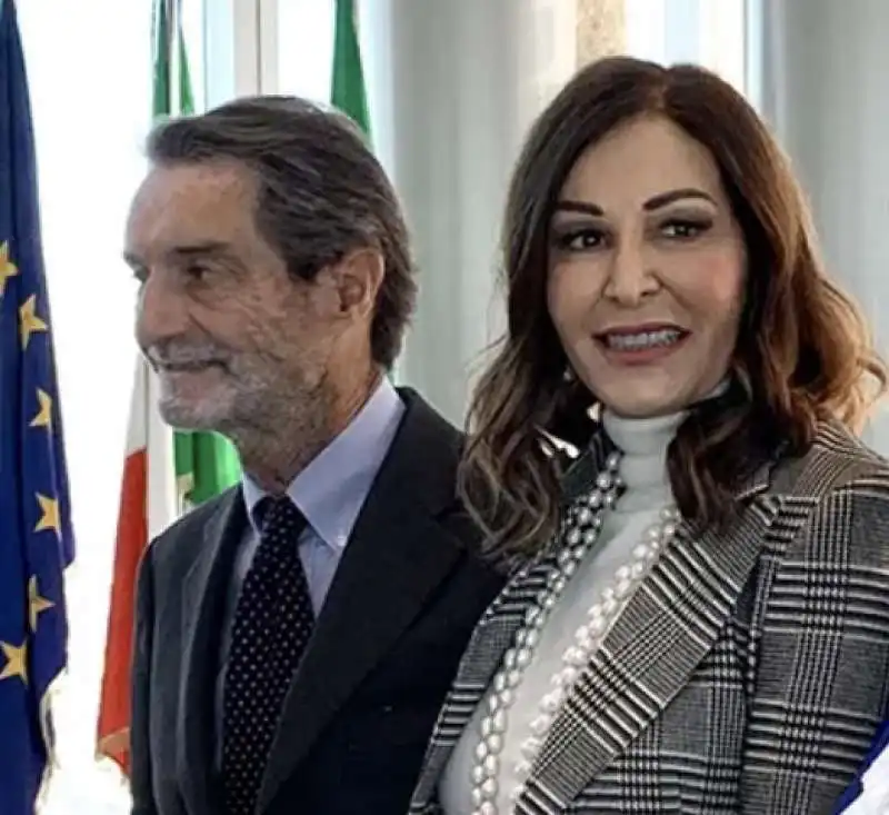 ATTILIO FONTANA E DANIELA SANTANCHE