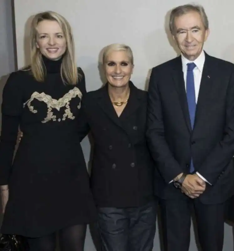 Bernard e Delphine Arnault Chiuri