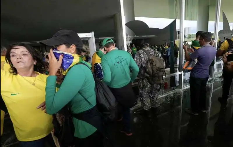 brasilia    assalto dei sostenitori di bolsonaro al congresso 10