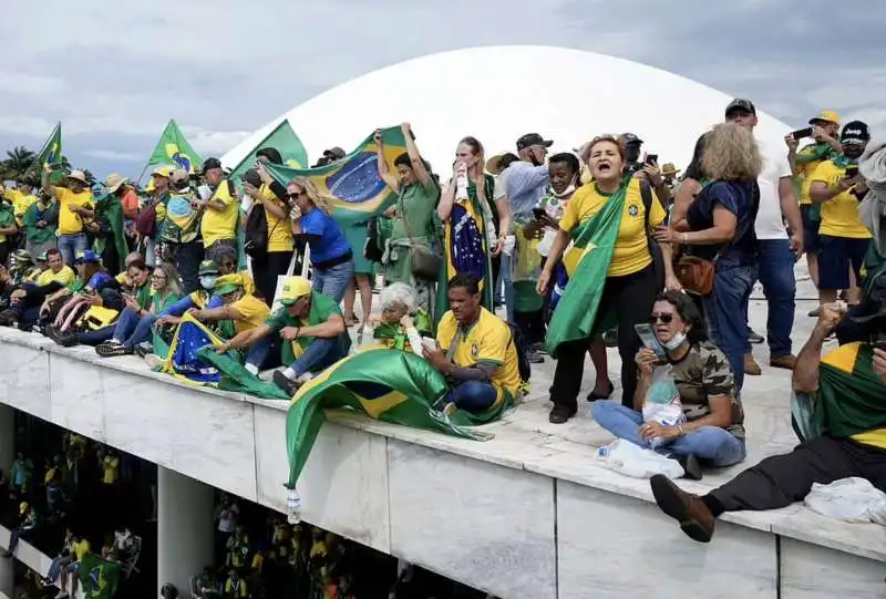 brasilia    assalto dei sostenitori di bolsonaro al congresso 35