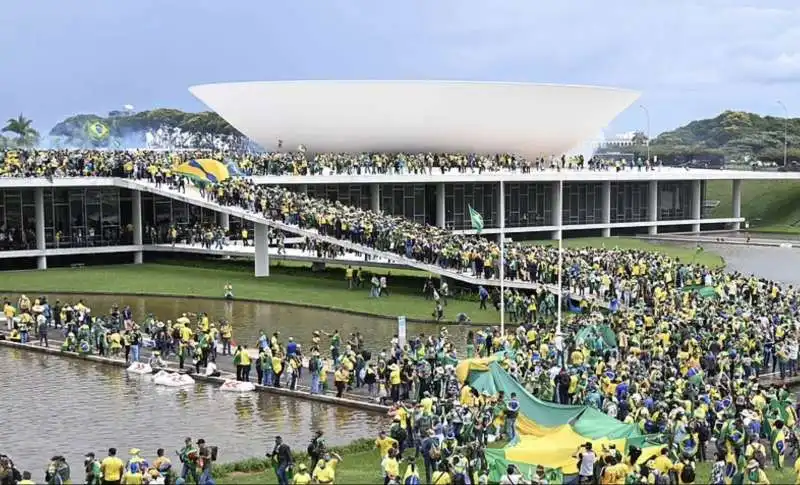 brasilia    assalto dei sostenitori di bolsonaro al congresso 5