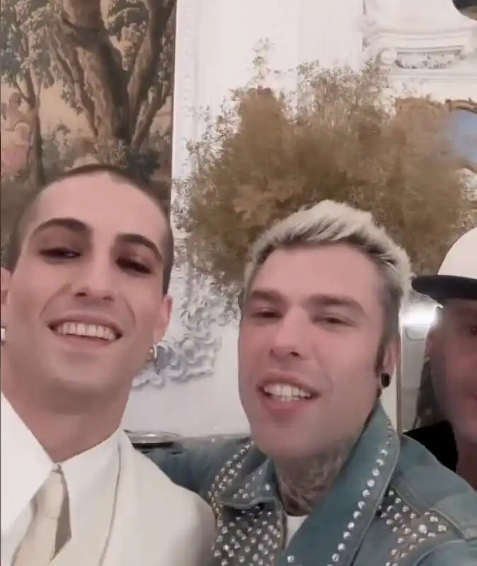 damiano dei maneskin con fedez