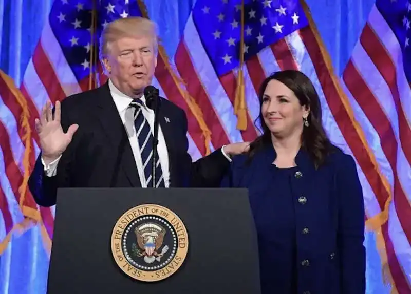 donald trump ronna mcdaniel   