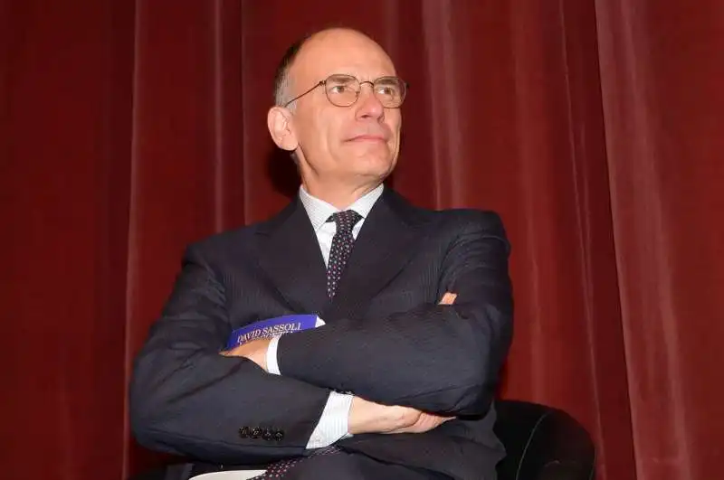 enrico letta  foto di bacco