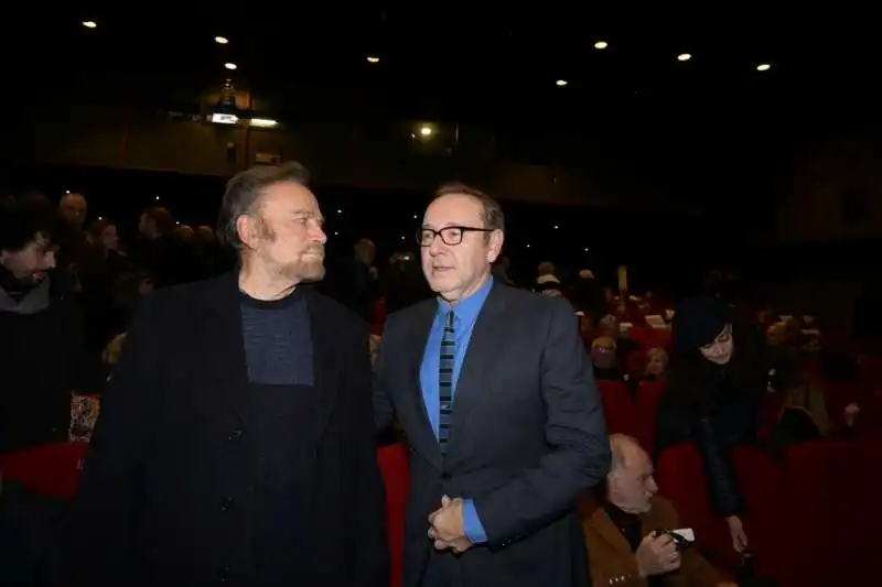 franco nero e kevin spacey   foto di bacco 1