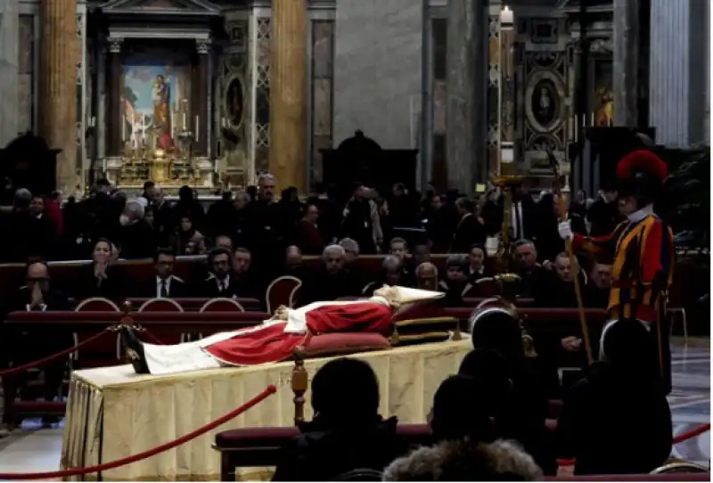 funerali ratzinger benedetto xvi