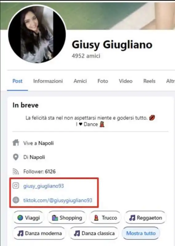 giuseppina giugliano   la bidella pendolare su facebook 