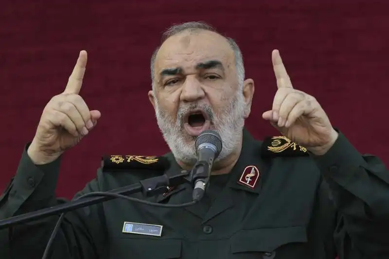 Hossein Salami comandante guardie rivoluzionarie iraniane 