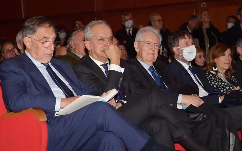 ignazio la russa matteo piantedosi mario monti dario franceschini maria elisabetta alberti casellati  foto di bacco