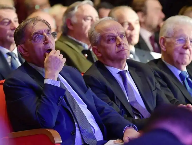 ignazio la russa  matteo piantedosi  mario monti  foto di bacco