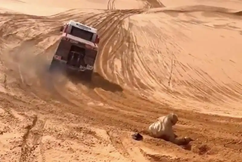 incidente mortale durante la parigi dakar 1