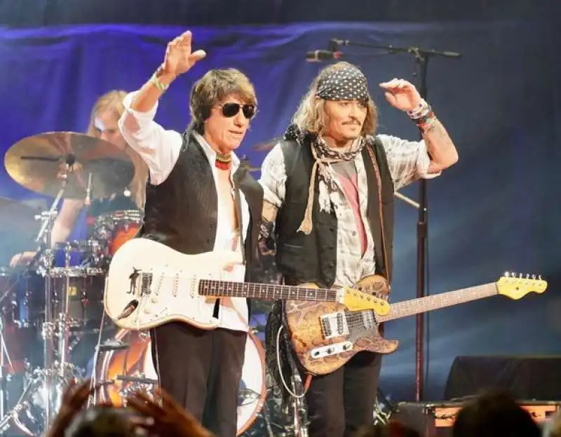 johnny depp jeff beck