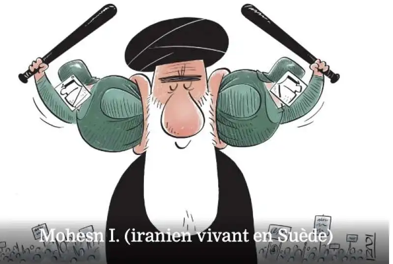 khamenei nelle vignette di charlie hebdo     16