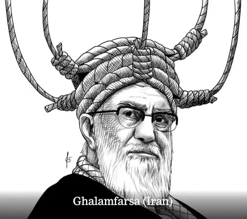 khamenei nelle vignette di charlie hebdo     19