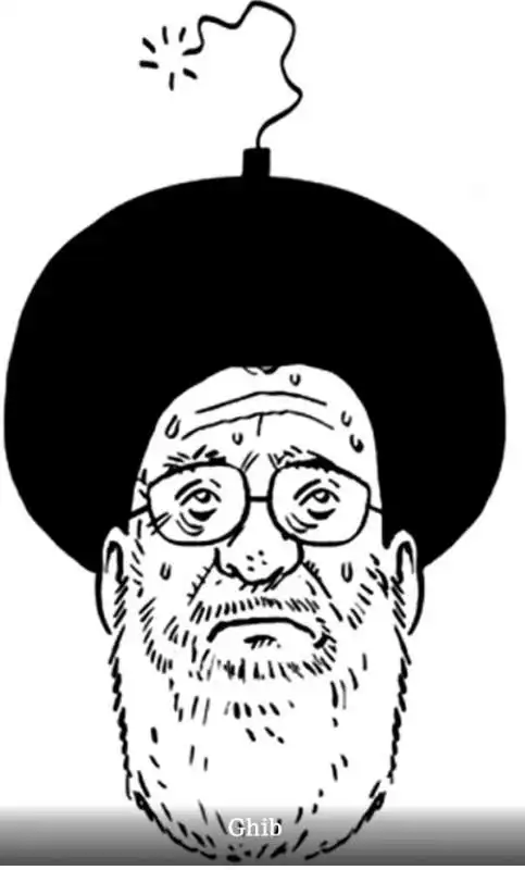 khamenei nelle vignette di charlie hebdo     22