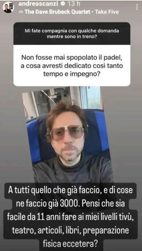 le risposte di andrea scanzi su instagram 4