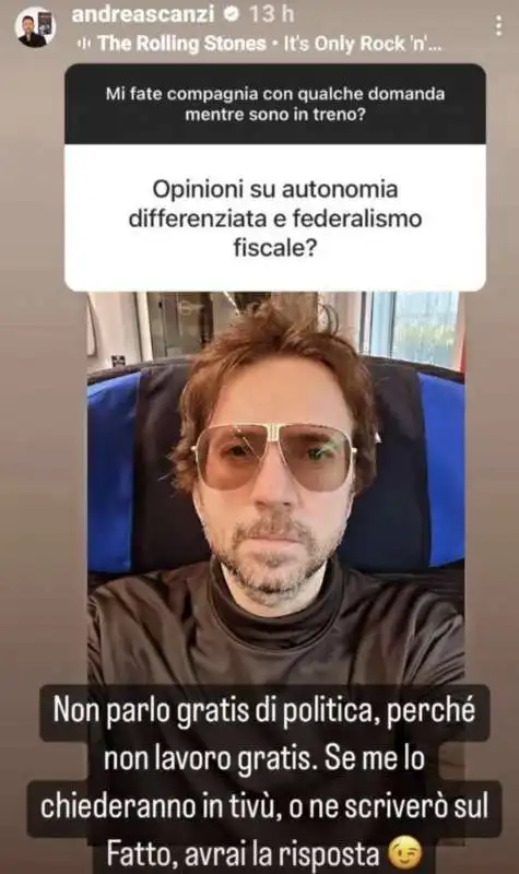 le risposte di andrea scanzi su instagram 5