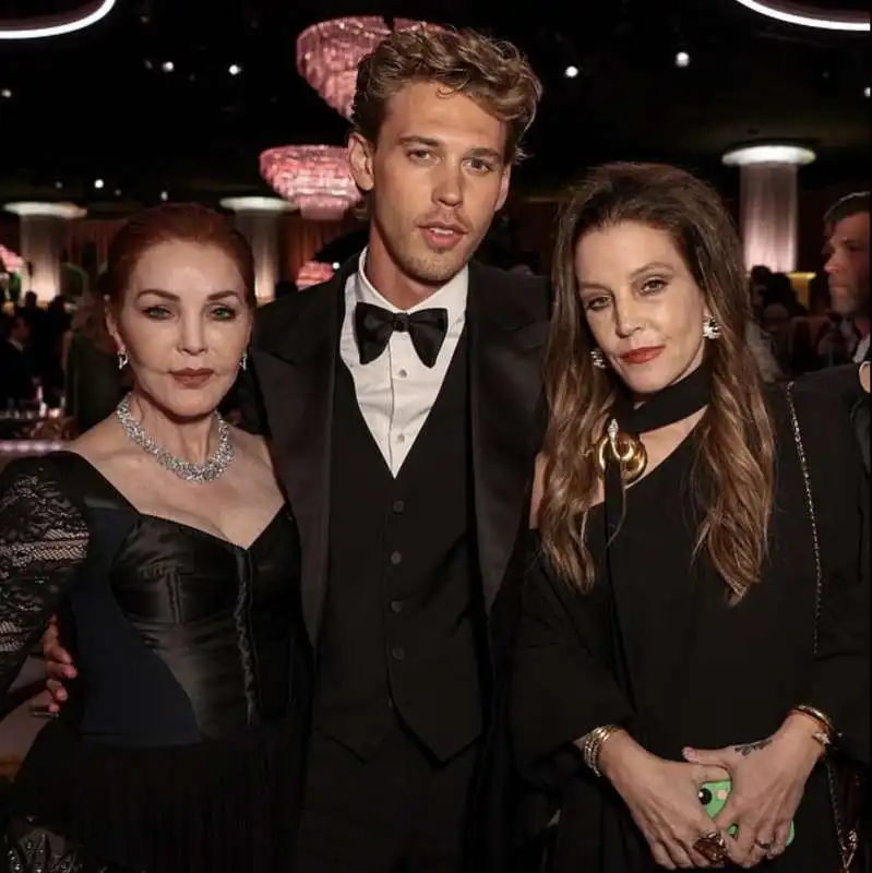 lisa marie presley golden globes 20231