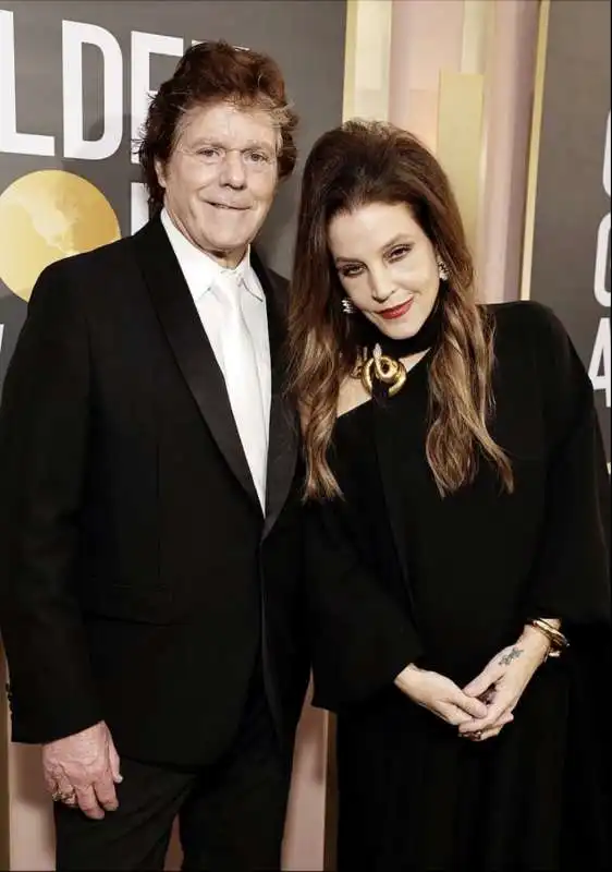 lisa marie presley golden globes 20232