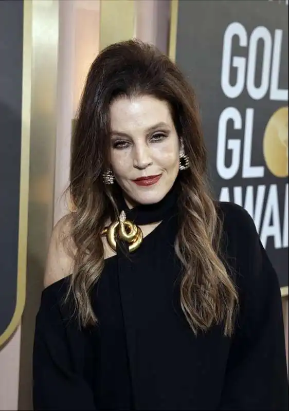 lisa marie presley golden globes 20233