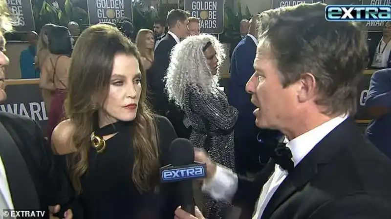 lisa marie presley golden globes 20236