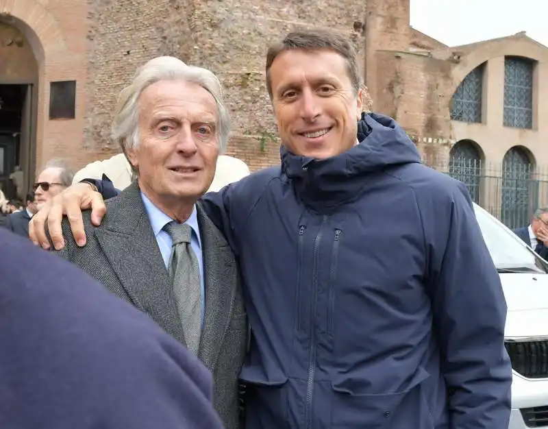 luca cordero di montezemolo con il figlio matteo  foto di bacco