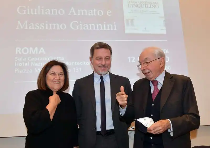 lucia annunziata  massimo giannini  giuliano amato  foto di bacco (2)