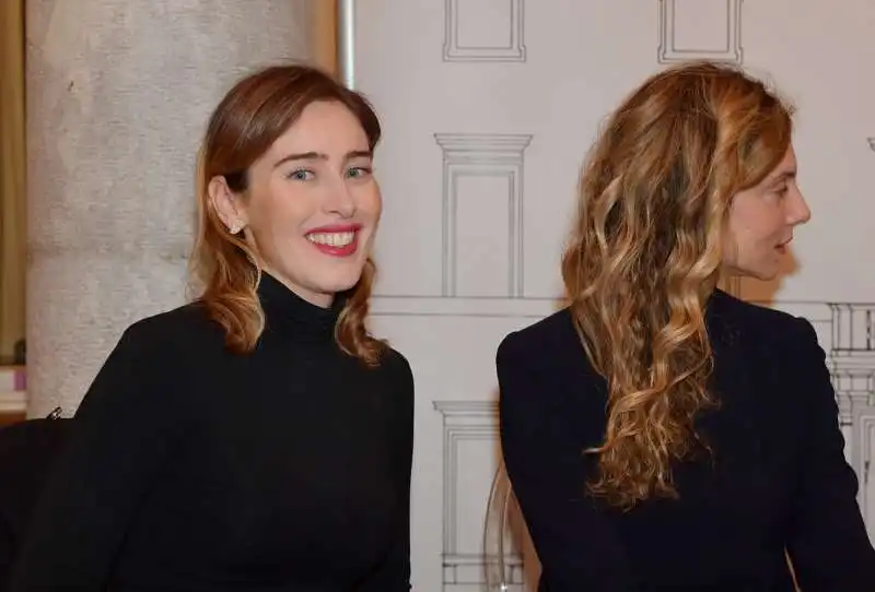 maria elena boschi  marianna madia  foto di bacco