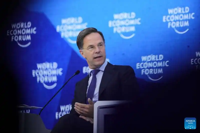 mark rutte davos 