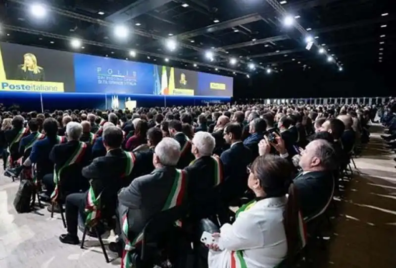 MATTARELLA ALLA PRESENTAZIONE DEL PROGETTO POLIS DI POSTE ITALIANE