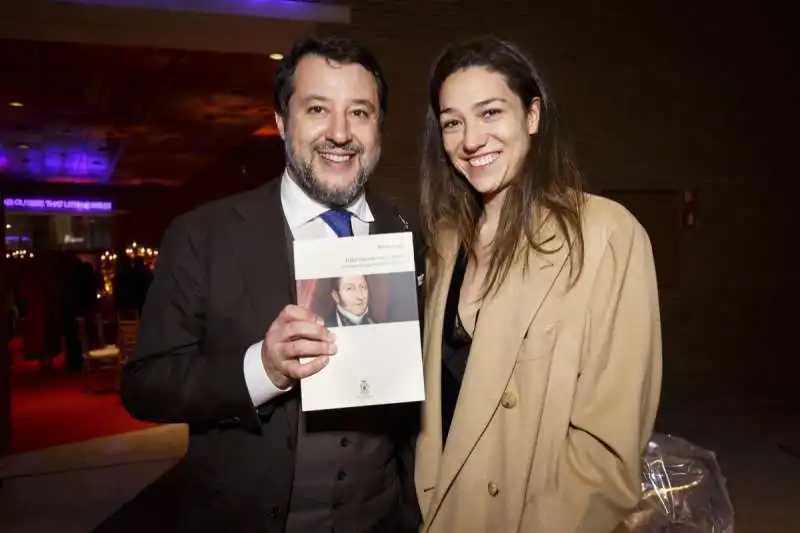 matteo salvini e francesca verdini 1