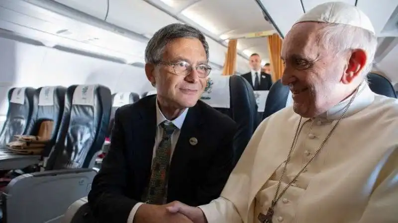 PAOLO RUFFINI CON PAPA FRANCESCO