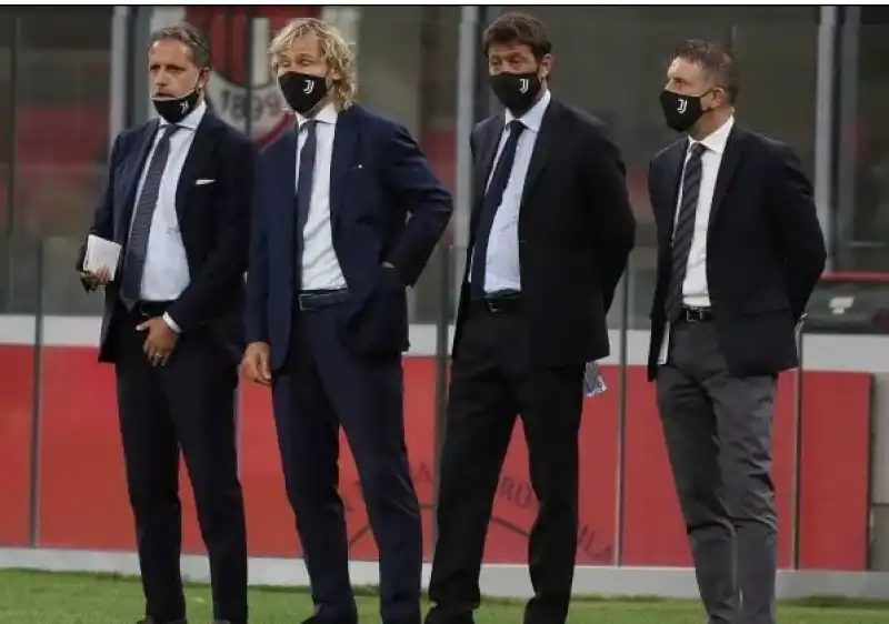 paratici nedved agnelli cherubini