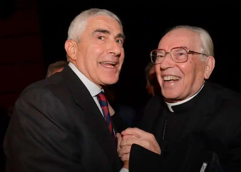 pierferdinando casini e il cardinale giovanni battista re  foto di bacco (1)