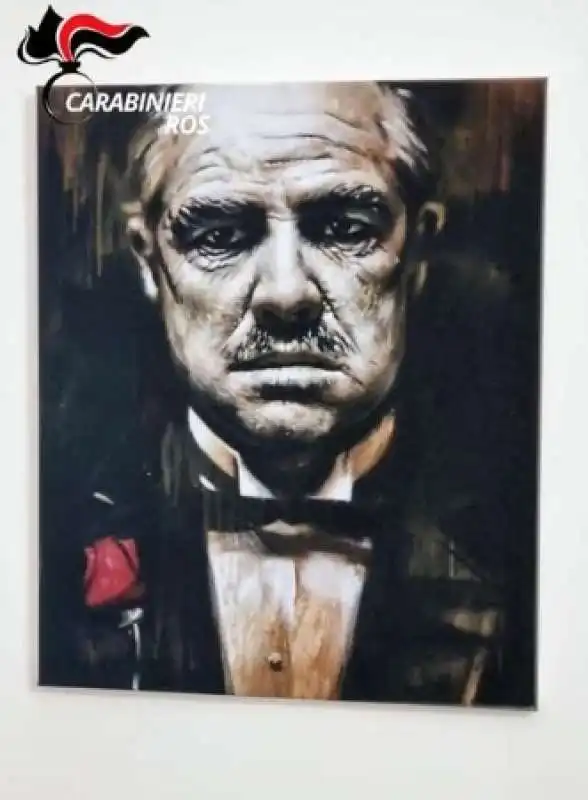 poster padrino nel rifugio di matteo messina denaro