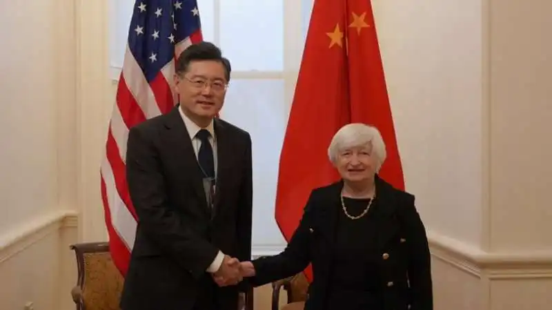 qin gang janet yellen 