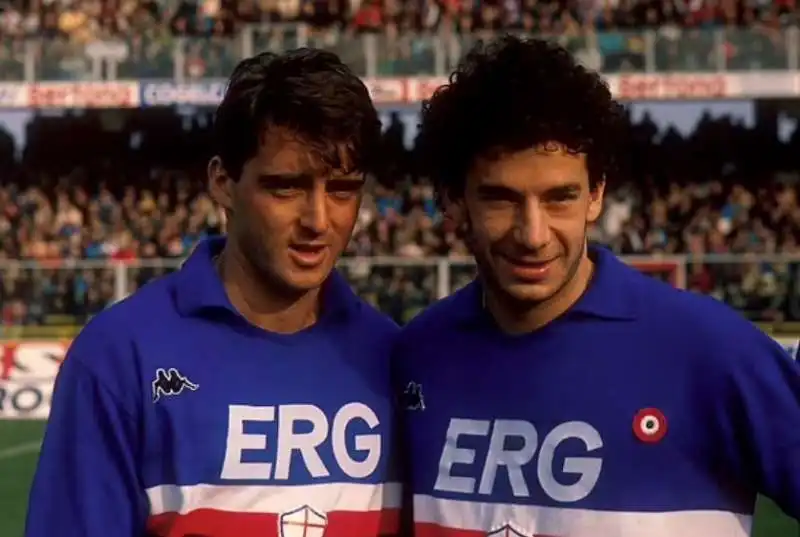 roberto mancini gianluca vialli sampdoria 