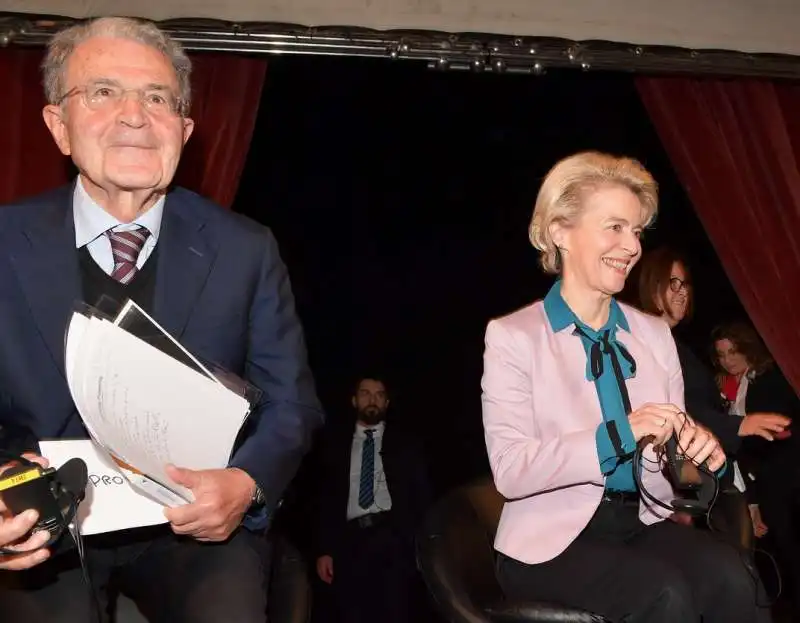 romano prodi  ursula von der leyen  foto di bacco (1)