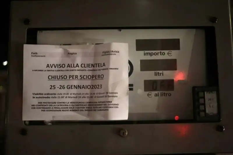 sciopero dei benzinai 6