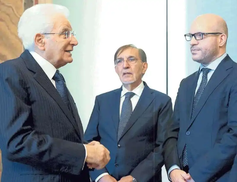 SERGIO MATTARELLA - IGNAZIO LA RUSSA - LORENZO FONTANA