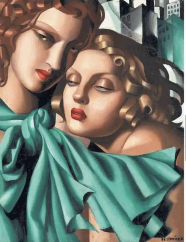 tamara de lempicka   les jeunes filles