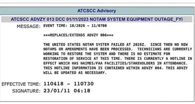 usa, voli a terra per un guasto informatico   6