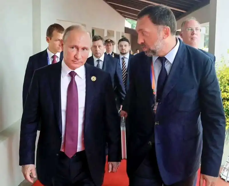 vladimir putin oleg deripaska 