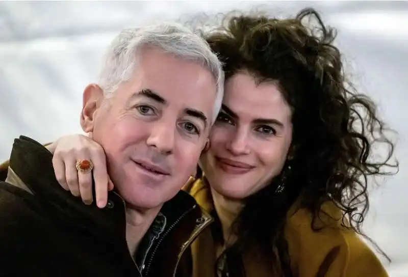 Bill Ackman e la moglie Neri Oxman

