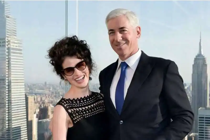 Bill Ackman e la moglie Neri Oxman

